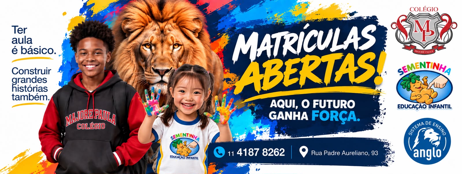 Banner Colégio Majore Paula